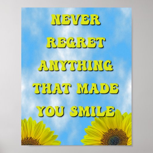 Made je glimlachen poster (Voorkant)