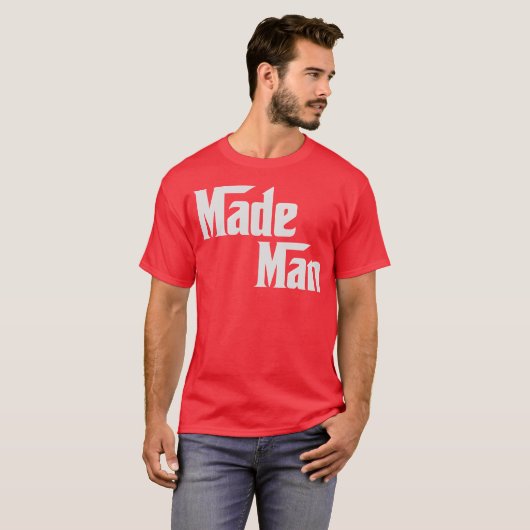 made man funny t-shirt (Voorkant volledig)
