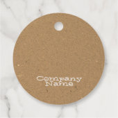 Made met Label van de Liefde Heart Brown Rustic Kr (Achterkant)