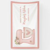 Made met liefdesbakkerij, gebanner spandoek (Verticaal)