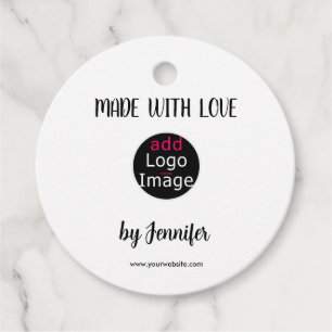 Made met Love Professional Logo Bedankjes Labels
