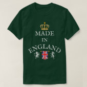 MADE N ENGLAND, WOMEN, MEN, ROYAL CROWN FLAG UNITE T-SHIRT (Design voorkant)