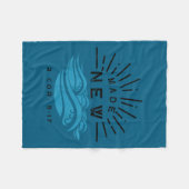 Made New Baptism With Water Splash 2 Corinthians 5 Fleece Deken (Voorkant (Horizontaal))