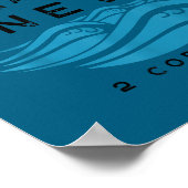 Made New Baptism With Water Splash 2 Corinthians 5 Poster (Hoek)