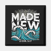Made New Baptized Baptism Magneet (Voorkant)