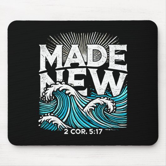 Made New Baptized Baptism Muismat (Voorkant)