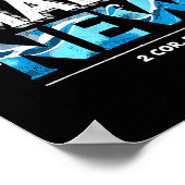 Made New Baptized Baptism Poster (Hoek)