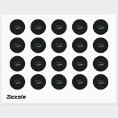 Made New, Christian Water Baptism-2025  Ronde Sticker (Vel)