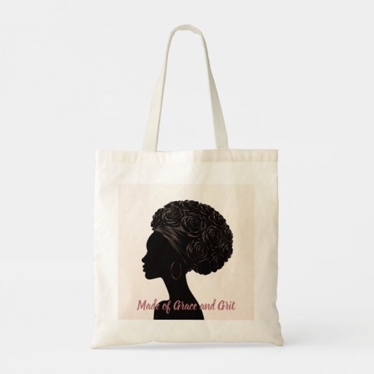 Made of Grace and Grit Tote Bag (Achterkant)