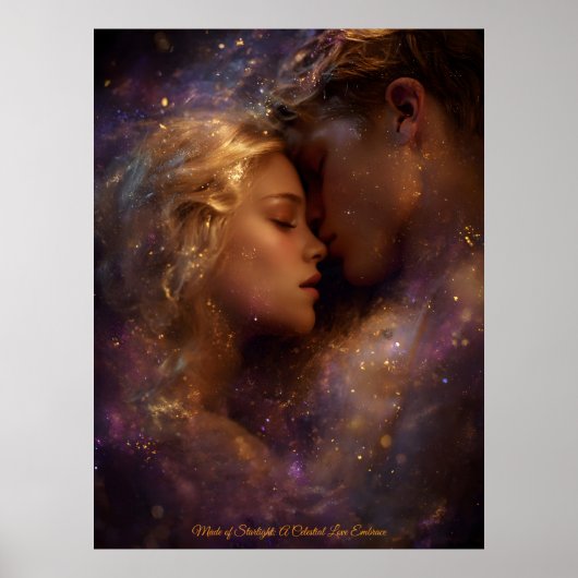 Made of Starlight: A Celestial Love Embrace Poster (Voorkant)