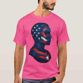 Made of Stars & Stripes beroemd gemaakt door Celes T-shirt