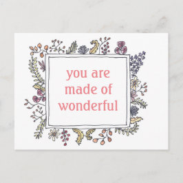 Made of Wonderful - Briefkaart - Sweet Reminder