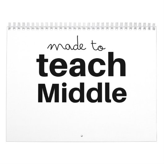 Made om docent middelbare school grappig te onderw kalender (Hoes)