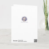 Made Santa's Naughty List Feestdagen Kaart (Achterkant)