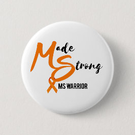 Made Sterke MS Warrior Ronde Button 5,7 Cm
