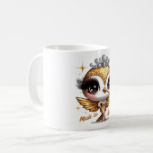 Made to Shine Motivatie kolibrie Mok (Voorkant links)