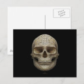 Made van de schedel van cirkels briefkaart (Voorkant / Achterkant)