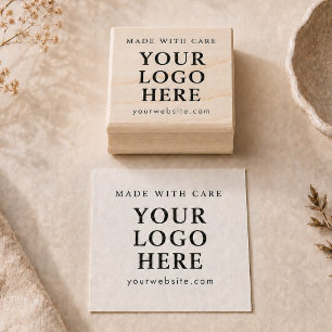 Made with Care Logo Zakelijk Rubberstempel