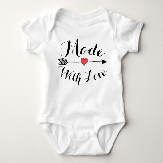 Made with Love Baby Romper (Voorkant)