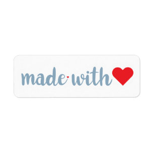 Made with Love Etiket