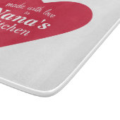 Made with Love Food Label Snijplank (Hoek)