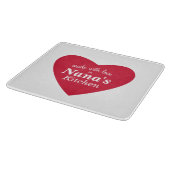 Made with Love Food Label Snijplank (Hoek)