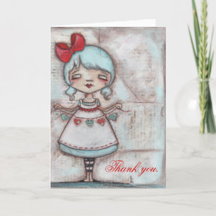 Made with Love - Hartelijk dank Bedankkaart