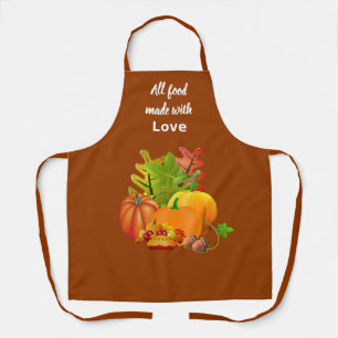 Made with Love Herfst Season Pumpkin Schort