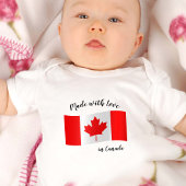 Made with Love in Canada / Canadese vlag Romper