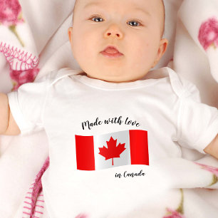 Made with Love in Canada / Canadese vlag Romper