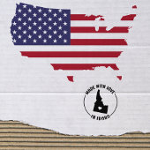 Made with Love in Idaho, Small Business, Rubberstempel
