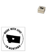 Made with Love in Montana, Small Business, Rubberstempel (Gestempeld)