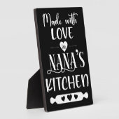 Made with Love in Nana's Kitchen Fotoplaat (Zijkant)