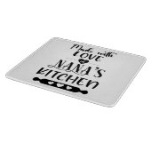 Made with Love in Nana's Kitchen Snijplank (Hoek)