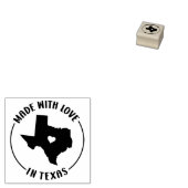 Made with Love in Texas, Small Business Rubberstempel (Gestempeld)