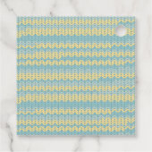 Made with Love Personalized Knit Crochet Heart Bedankjes Labels (Achterkant)