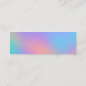 Made with Love Personalized Mini Visitekaartje (Achterkant)