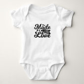 Made with Love Unisex Romper (Voorkant)