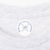 Made with Love van Grandma Crochet Iron-On Labels (Aangebracht)