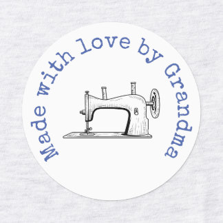 Made with Love van Grandma Iron-On Labels