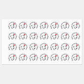 Made with Love van You Cute Panda Iron-On Labels (Vel)