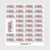 Made with Love - Waterverf Stickers (Vel)