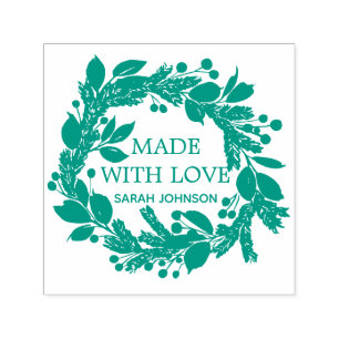 Made with Love Winter Foliage Wreatalized Zelfinktende Stempel