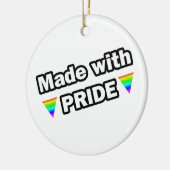 Made with Pride Keramisch Ornament (Links)