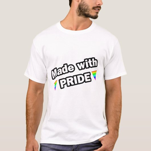 Made with Pride T-shirt (Voorkant)