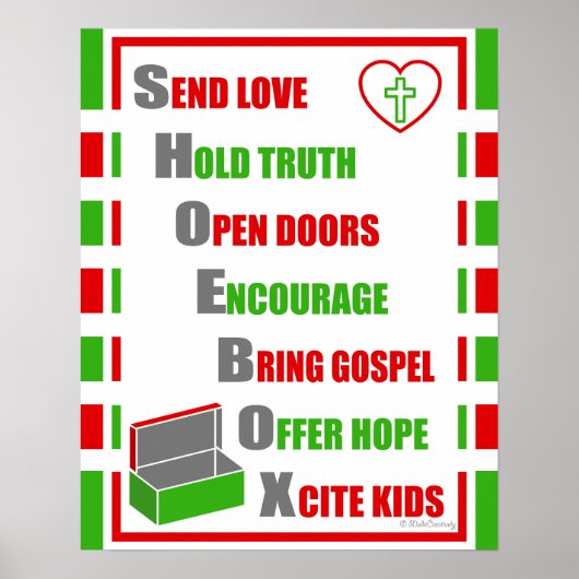 MadeCreative's Shoebox-Poster Poster (Voorkant)