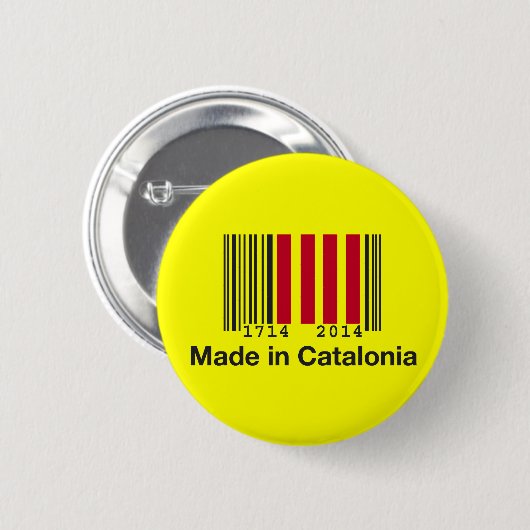 madeincatalonia2 ronde button 5,7 cm (Voorkant /achterkant)