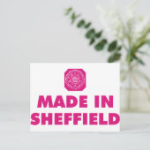 madeinsheffield briefkaart (Staand voorkant)