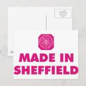 madeinsheffield briefkaart (Voorkant / Achterkant)