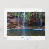 Madeira - 25 Fontes briefkaart met tekst (Voorkant / Achterkant)